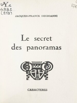 cover image of Le secret des panoramas